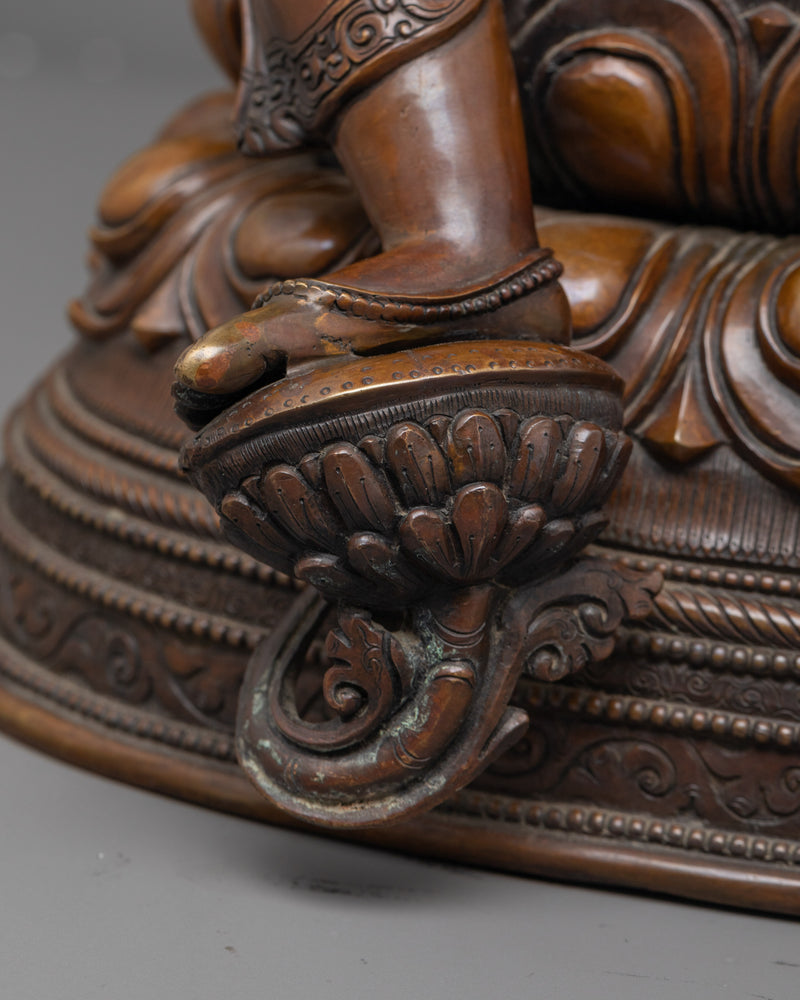 Elegant Green Tara Handcrafted Statue | Essence of Compassionate Action