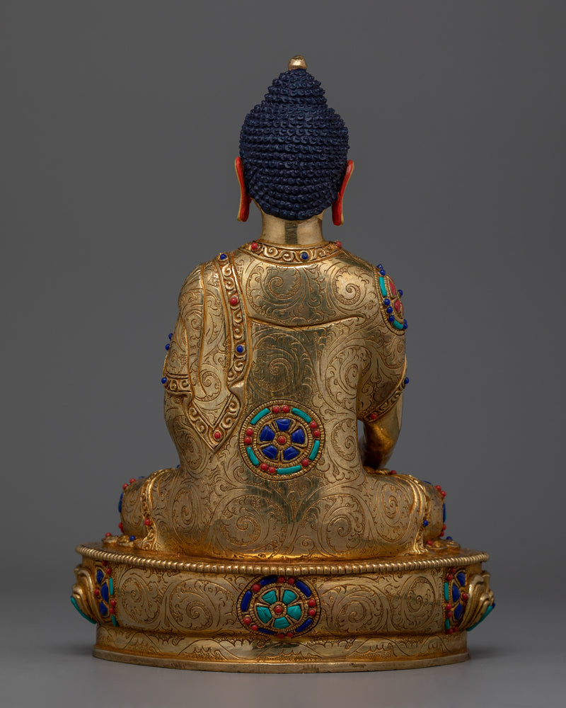 Shakyamuni Buddha Nepalese Handcrafted Statue | Essence of Enlightenment