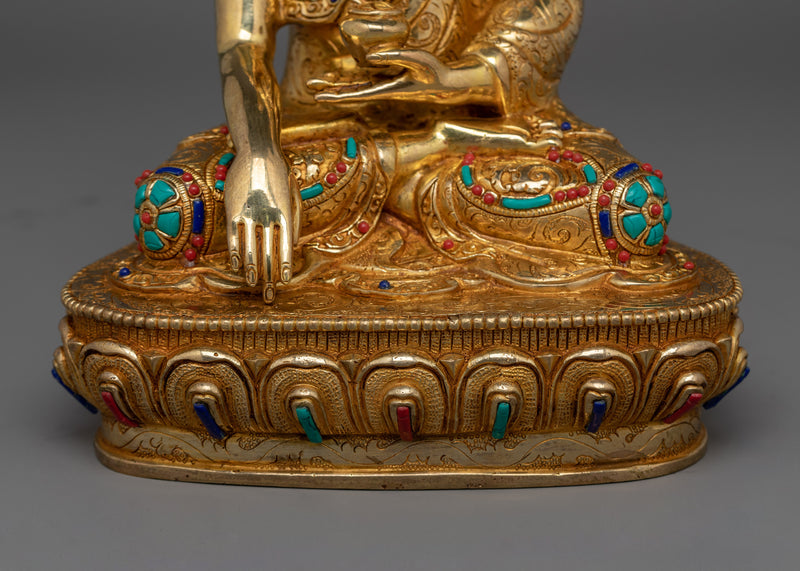 Shakyamuni Buddha Nepalese Handcrafted Statue | Essence of Enlightenment