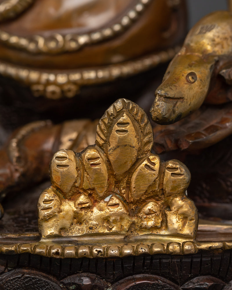 Dzambhala Nepalese Handmade Statue | Deity of Wealth and Prosperity