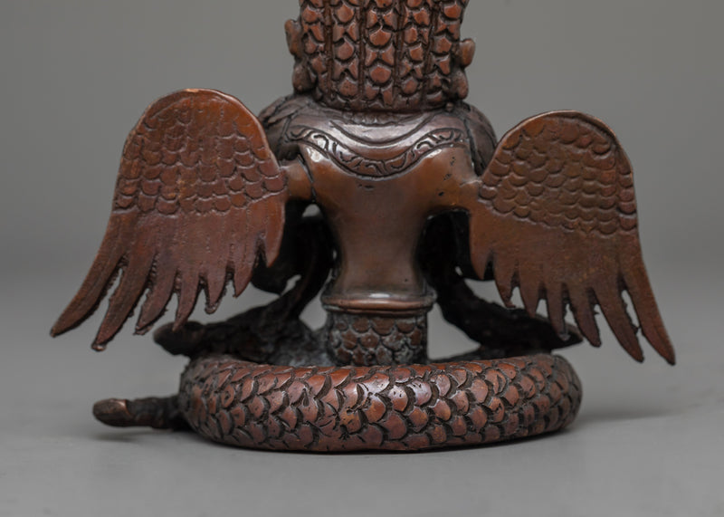 Nagakanya Handmade Oxidized Statue | Serpent Goddess of Protection