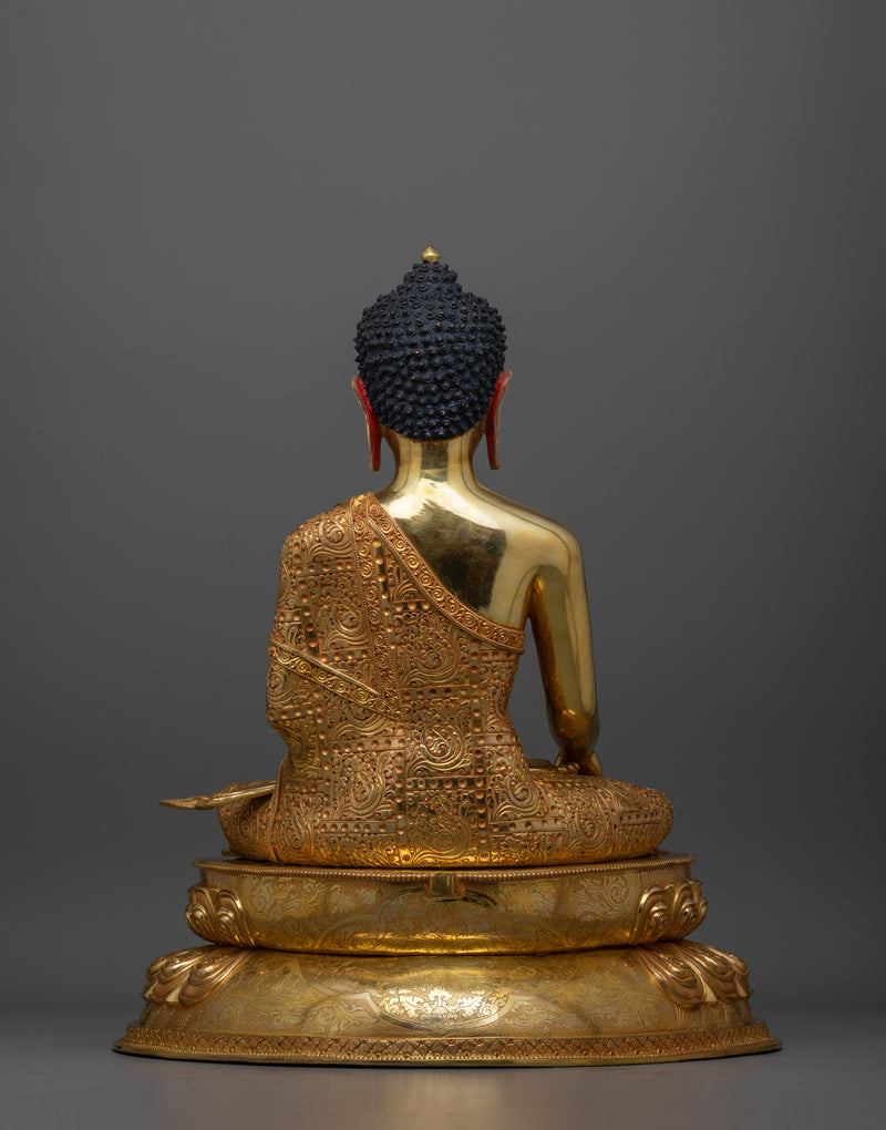 Shakyamuni Buddha Nepalese Handmade Statue | Masterpiece of Spiritual Art