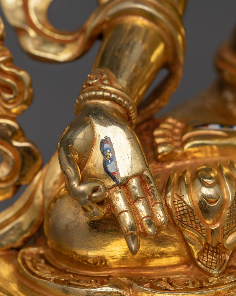 White Tara A Beautiful Handcrafted Statue | Beacon of Longevity