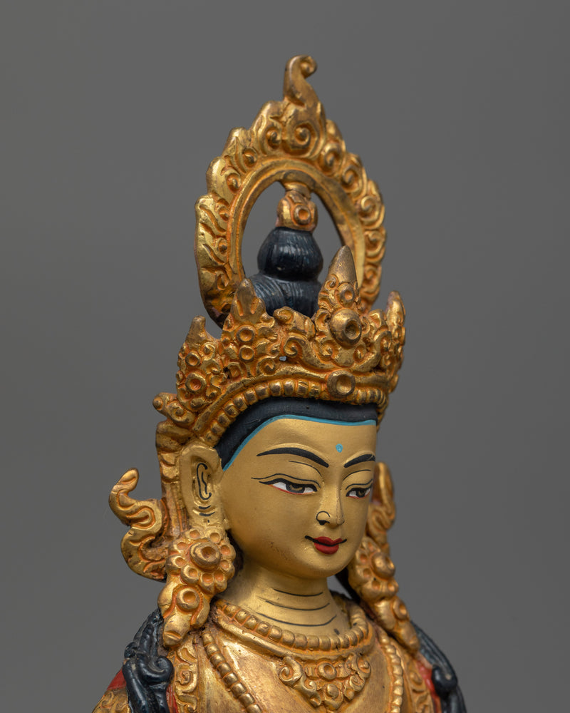 Amitayus Handmade Colored Statue | Buddha of Infinite Life