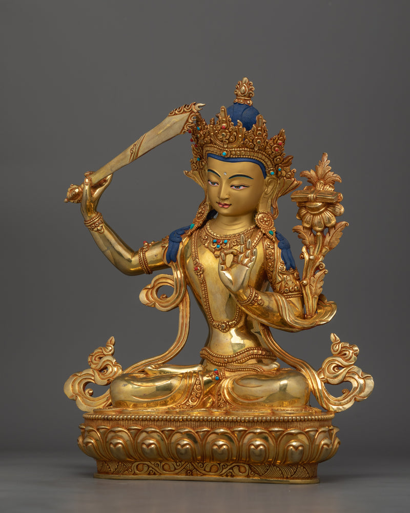 manjushri-handmade-gold-gilded