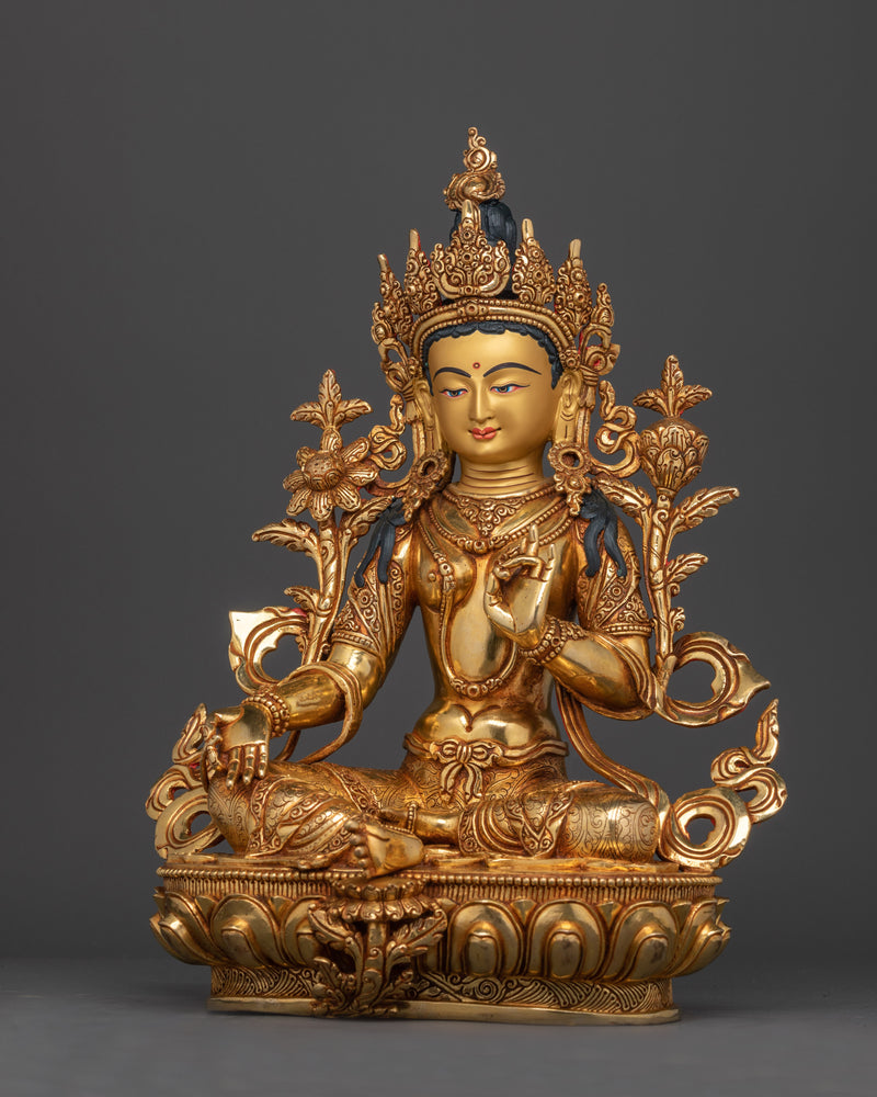 green-tara-a-beautifully-hand-carved