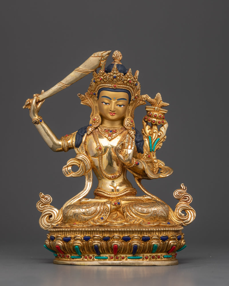 manjushri-hand-carved