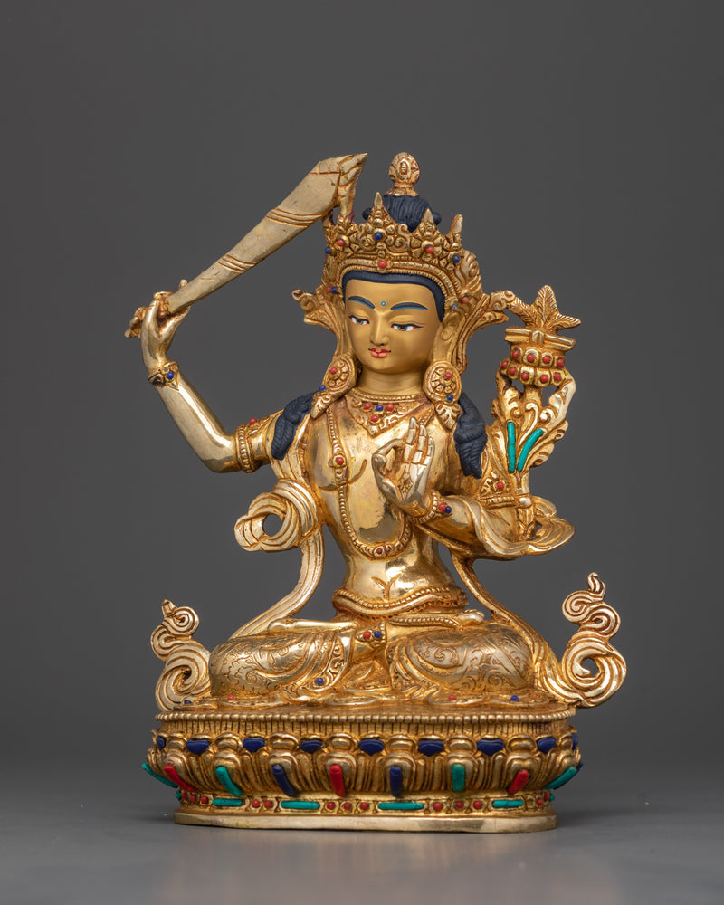 manjushri-hand-carved