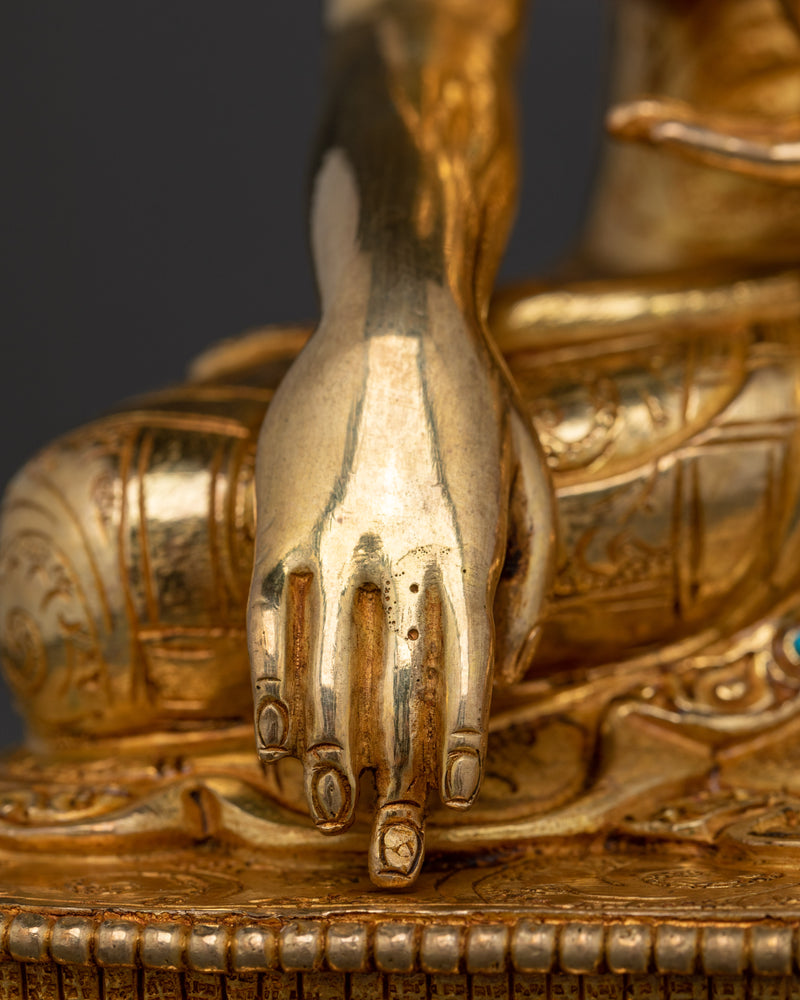 Shakyamuni Buddha Hand Carved Small Statue | Embodiment of Enlightenment