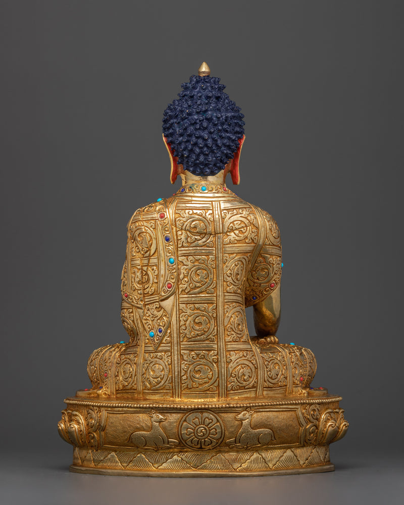 Shakyamuni Buddha Handmade 23cm Statue | Beacon of Enlightenment