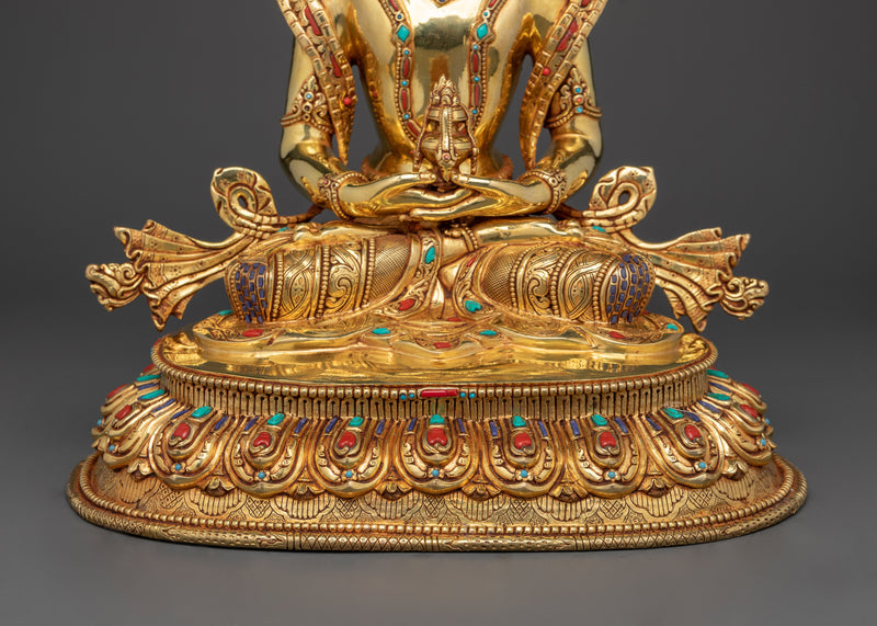 Amitayus Nepalese Handmade Statue | Beacon of Longevity