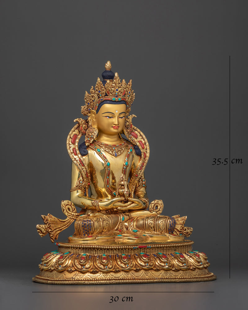 Amitayus Nepalese Handmade Statue | Beacon of Longevity