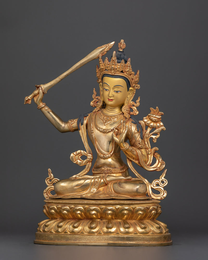 nepalese-handcrafted-manjushri-deity