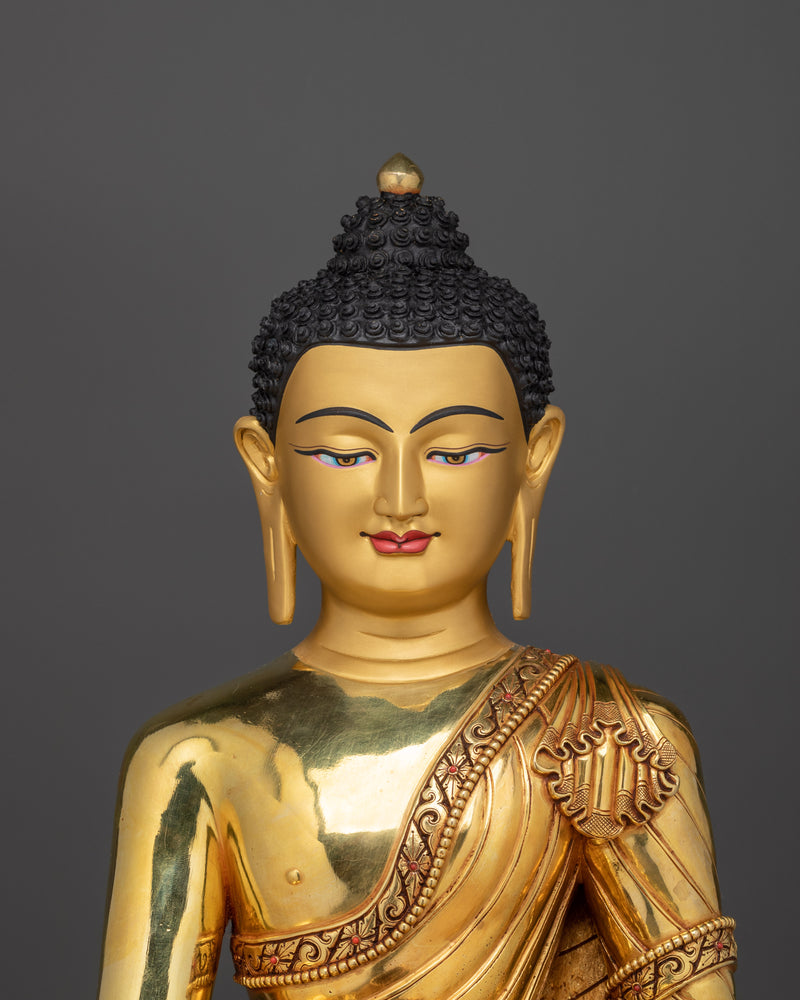 The Majestic Embodiment of Enlightenment | Shakyamuni Buddha Copper Statue