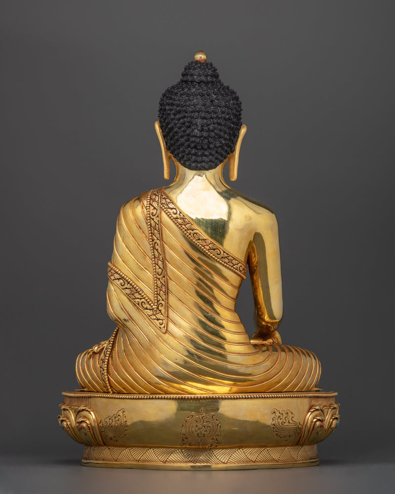 The Majestic Embodiment of Enlightenment | Shakyamuni Buddha Copper Statue