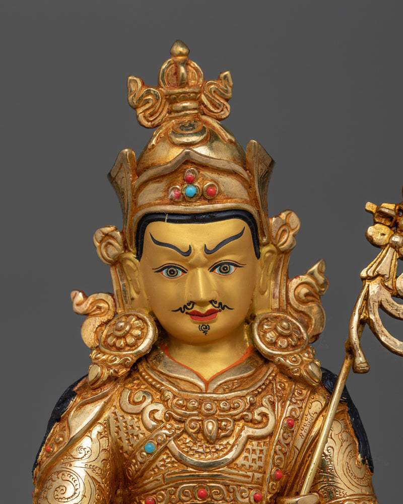 guru-rinpoche-tantric-master-in-gold-gilded