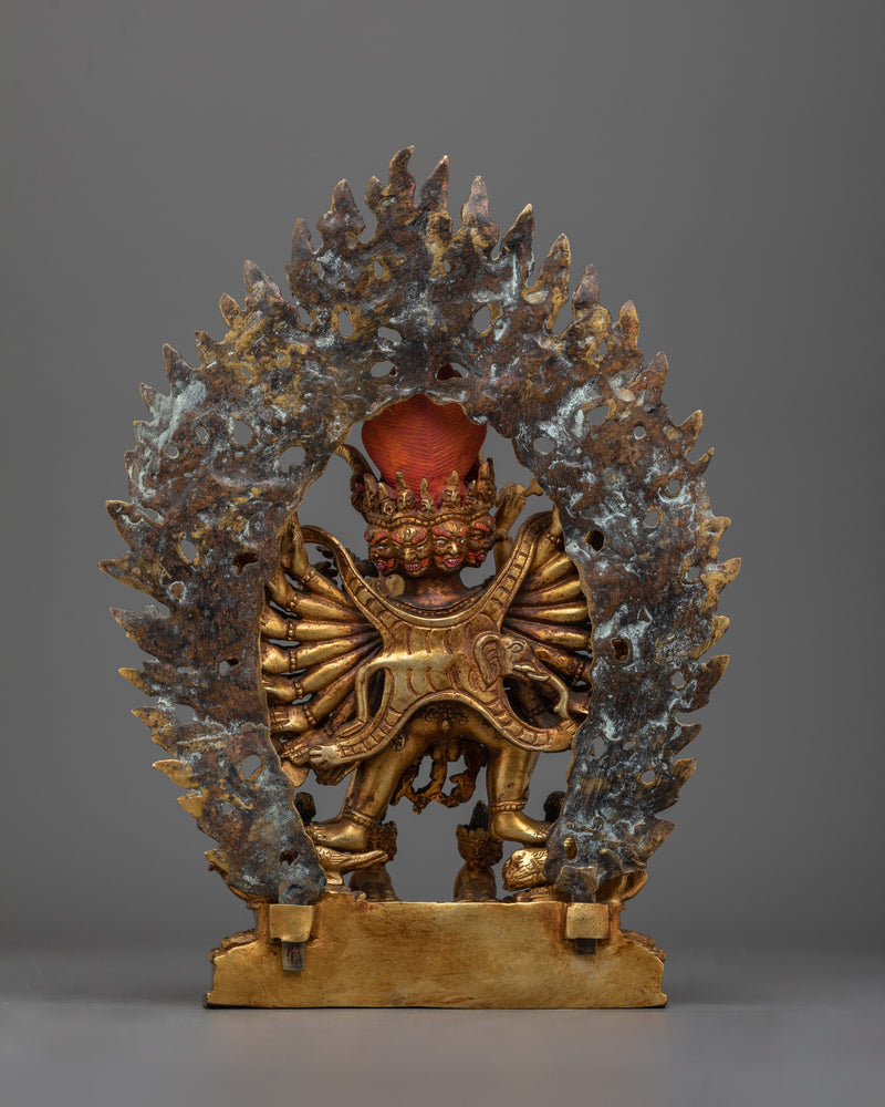 Yamantaka Handmade 30cm Statue | Embodiment of Wrathful Compassion