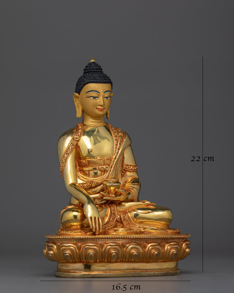 Shakyamuni Buddha Handcrafted Small Statue | Embodiment of Enlightenment and Peace