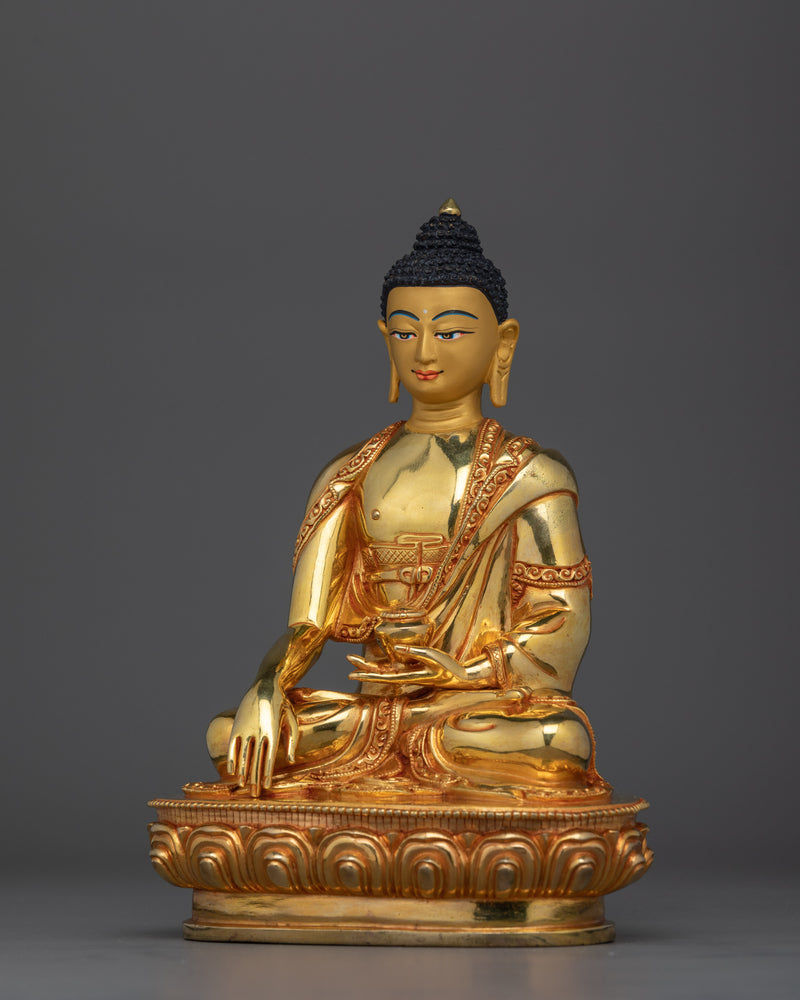 Shakyamuni Buddha Handcrafted Small Statue | Embodiment of Enlightenment and Peace