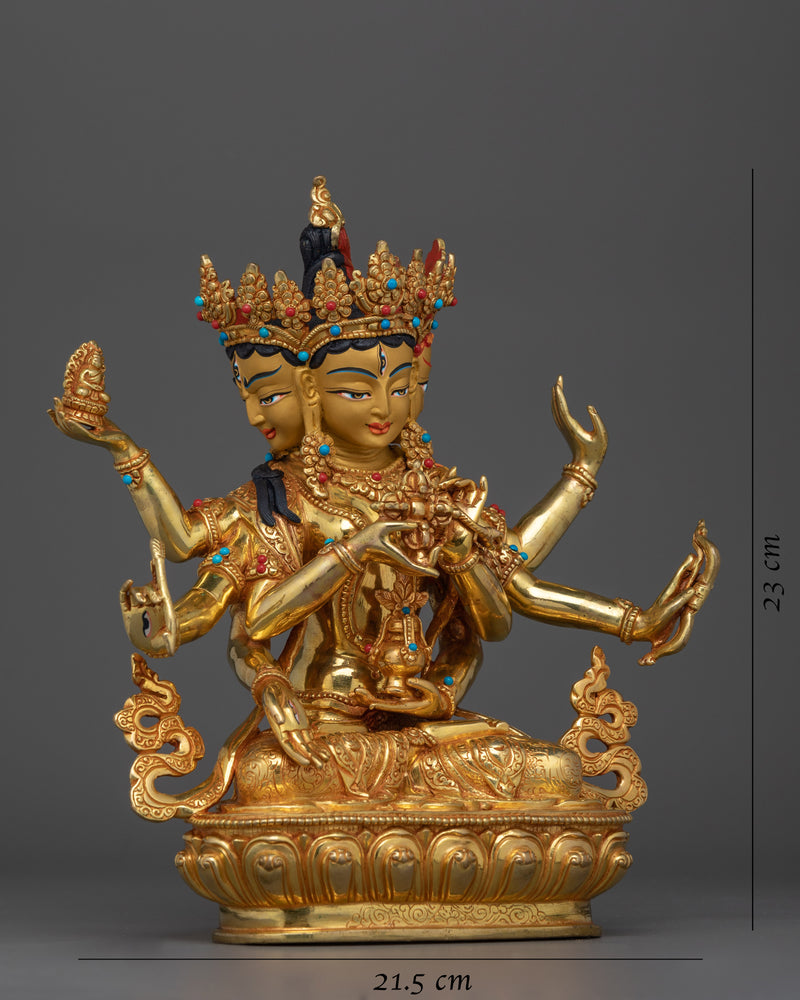 Namgyalma Sacred Handmade Statue | Embodiment of Longevity and Protection