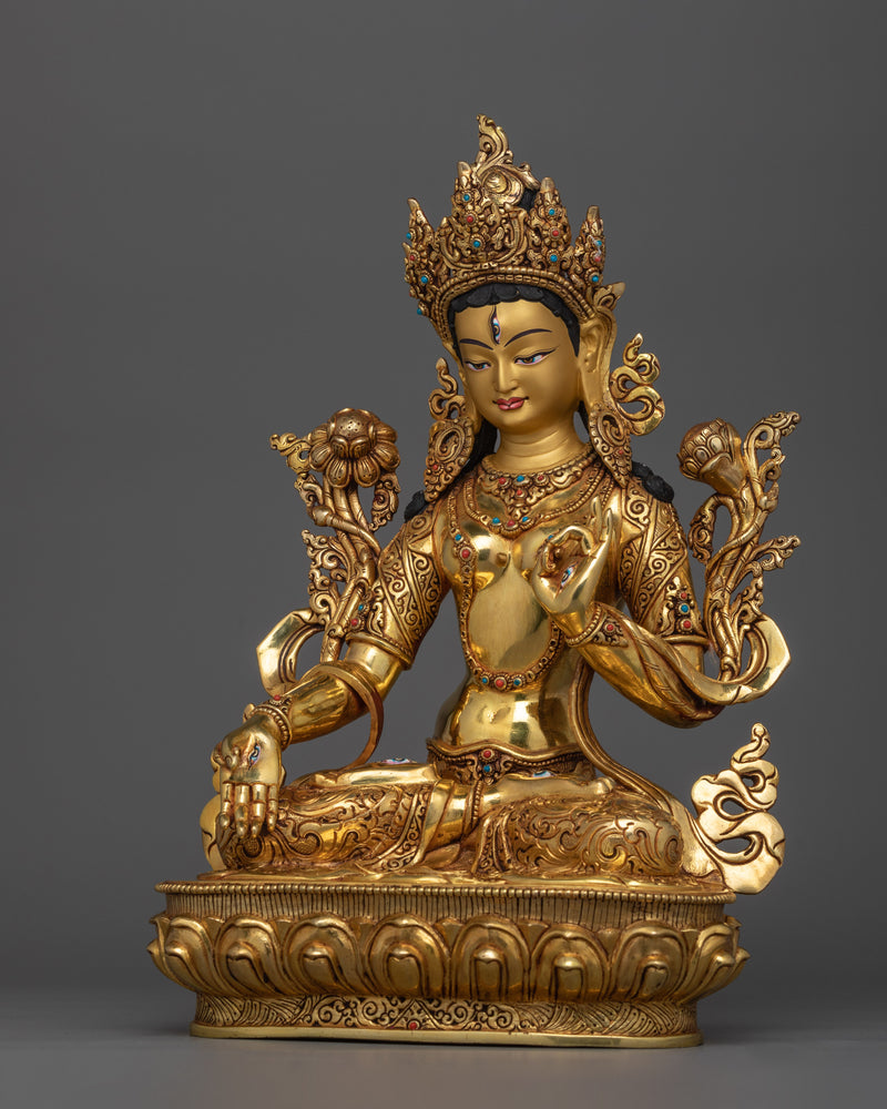 white-tara-nepalese-hand-carved