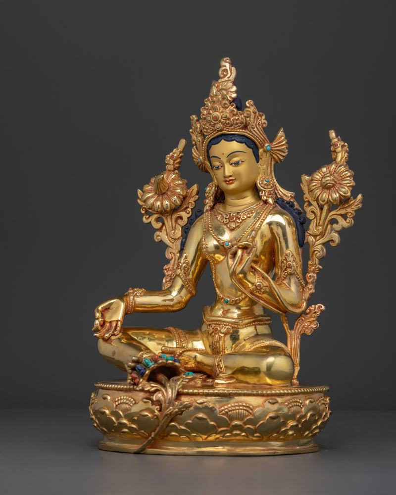 green-tara-protective-goddess-in-gold-gilded