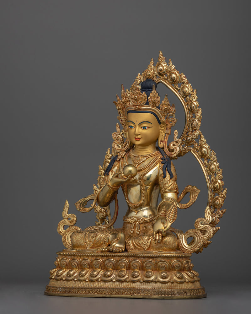 kshitigarbha-buddhist-gold-gilded