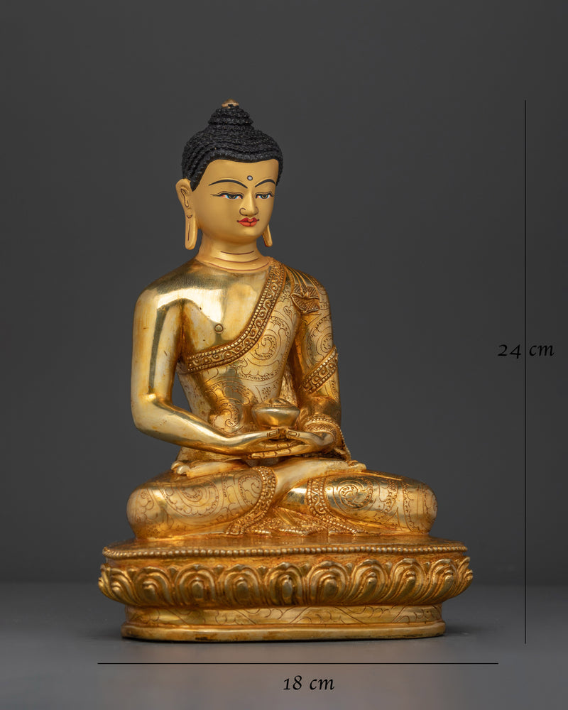 Amitabha Buddha Buddhist Enlightened Teacher Statue | Beacon of Boundless Compassion