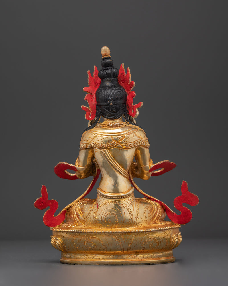 Vajradhara Handmade Small Statue | Embodiment of Primordial Wisdom