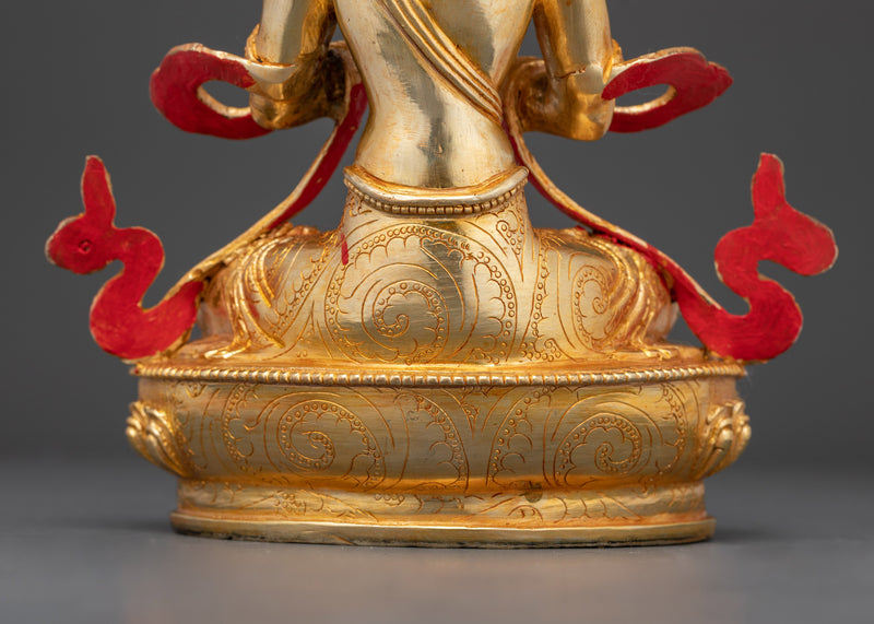 Vajradhara Handmade Small Statue | Embodiment of Primordial Wisdom