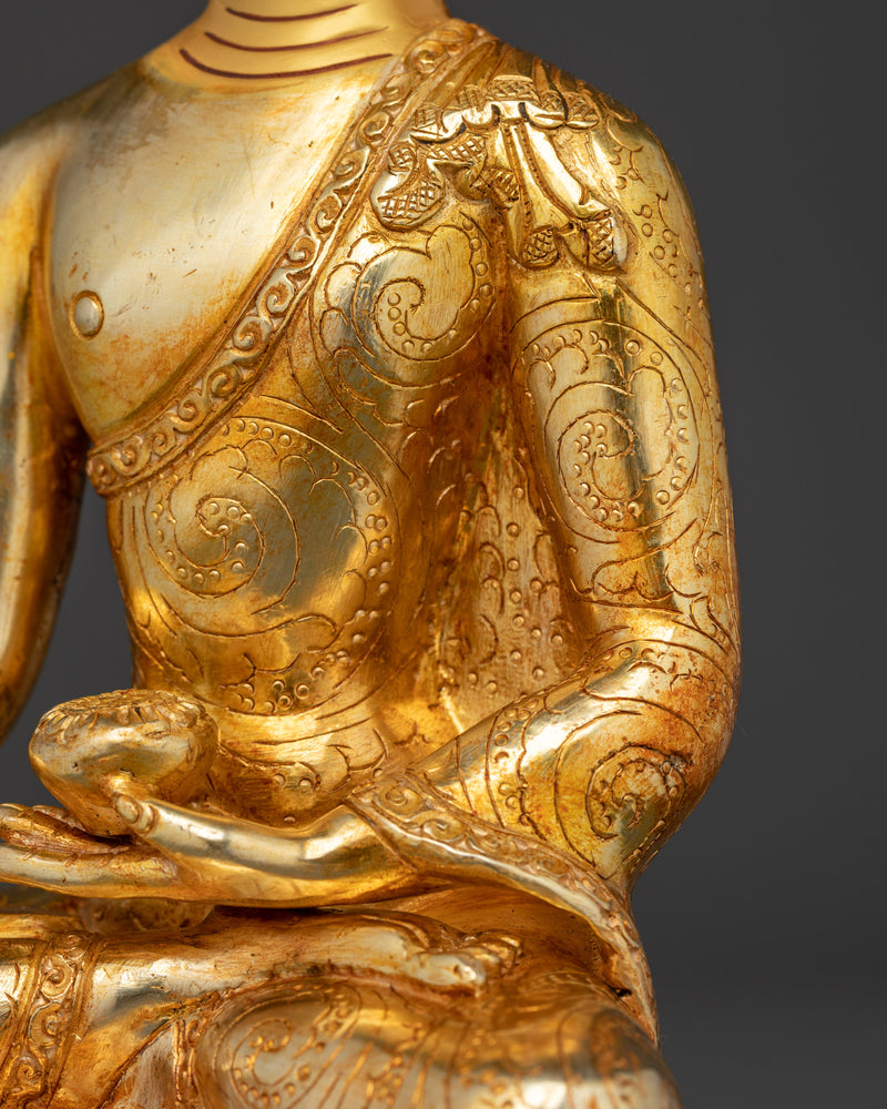 Shakyamuni Buddha Handcrafted Small Statue | Symbol of Enlightenment