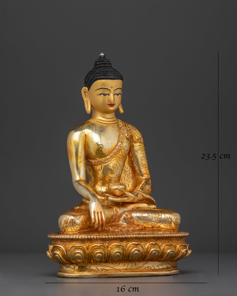 Shakyamuni Buddha Handcrafted Small Statue | Symbol of Enlightenment