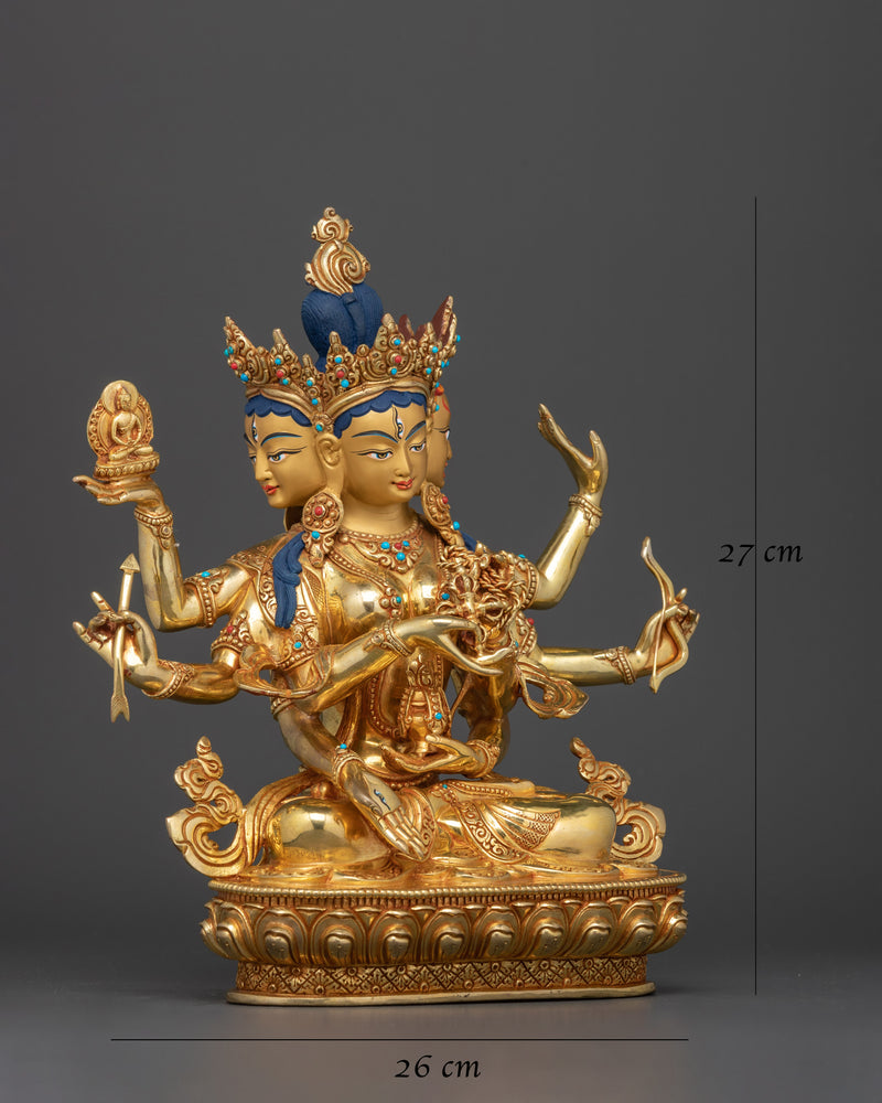 Namgyalma a Handmade Dakini Statue | Embodiment of Purity and Immortality