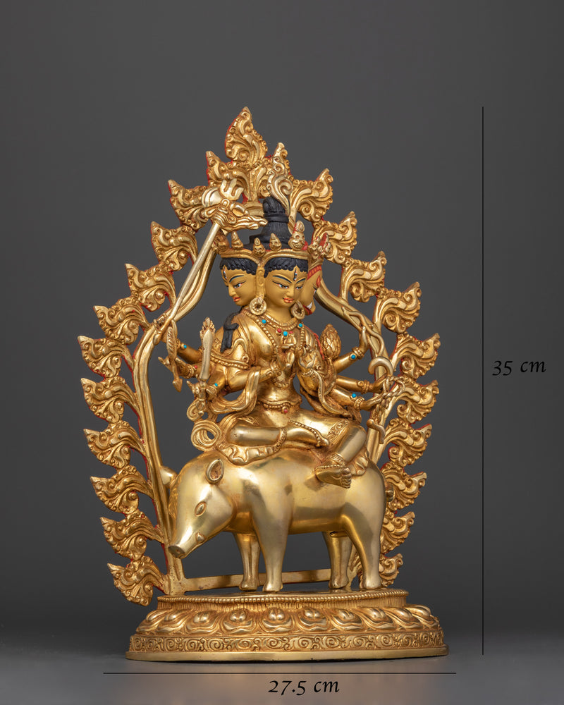 Marichi Handmade Nepalese Statue | Embodiment of Wisdom and Light