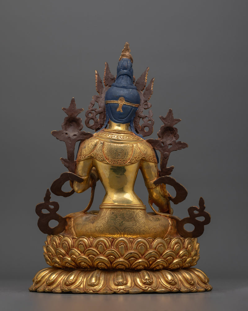 White Tara Artistic Elegance Handwork Statue | Embodiment of Compassion and Healing