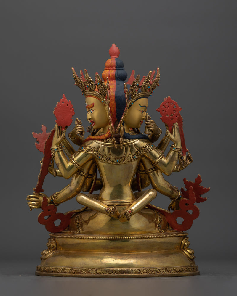 Akshobyarajra Handcrafted Statue | Embodiment of Unshakable Peace and Wisdom