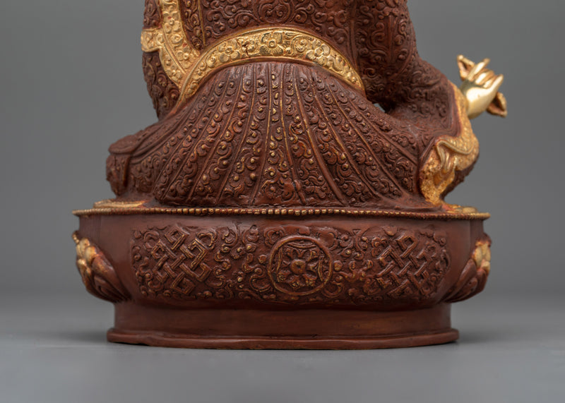 Handcrafted Guru Rinpoche Statue | Embodiment of Wisdom and Protection