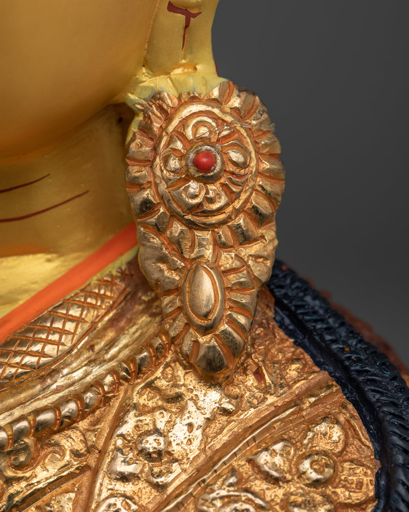 Handcrafted Guru Rinpoche Statue | Embodiment of Wisdom and Protection