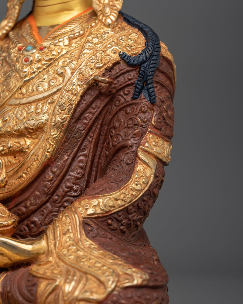 Handcrafted Guru Rinpoche Statue | Embodiment of Wisdom and Protection