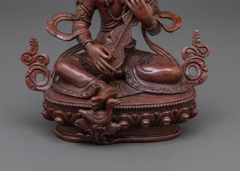 Hindu Goddess Saraswati Statue | Embodiment of Knowledge and Art