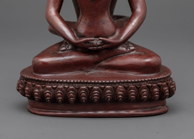 Samantabhadra with Consort Hand-Carved Statue | Embodiment of Unity and Enlightenment