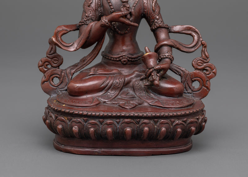 Vajrasattva Small Handmade Statue | Embodiment of Purity and Enlightenment