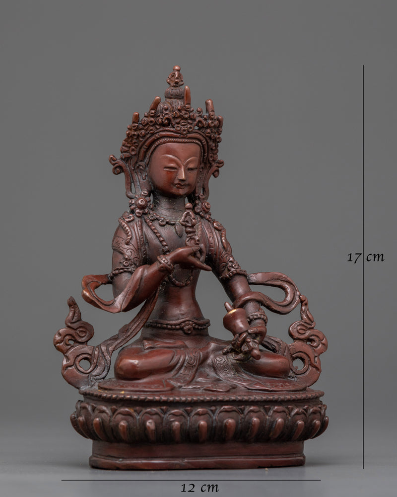 Vajrasattva Small Handmade Statue | Embodiment of Purity and Enlightenment