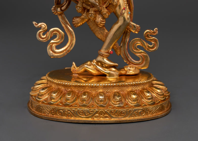 Simhamukha: A Lion Face Dakini Statue | Embodiment of Power and Protection