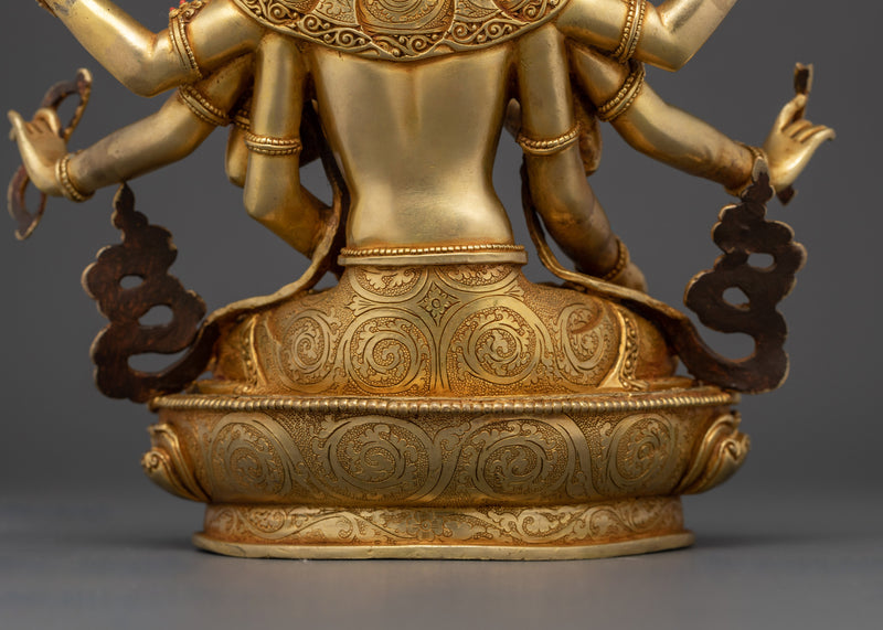 Handmade Female Deity Namgyalma Statue | Embodiment of Longevity and Compassion