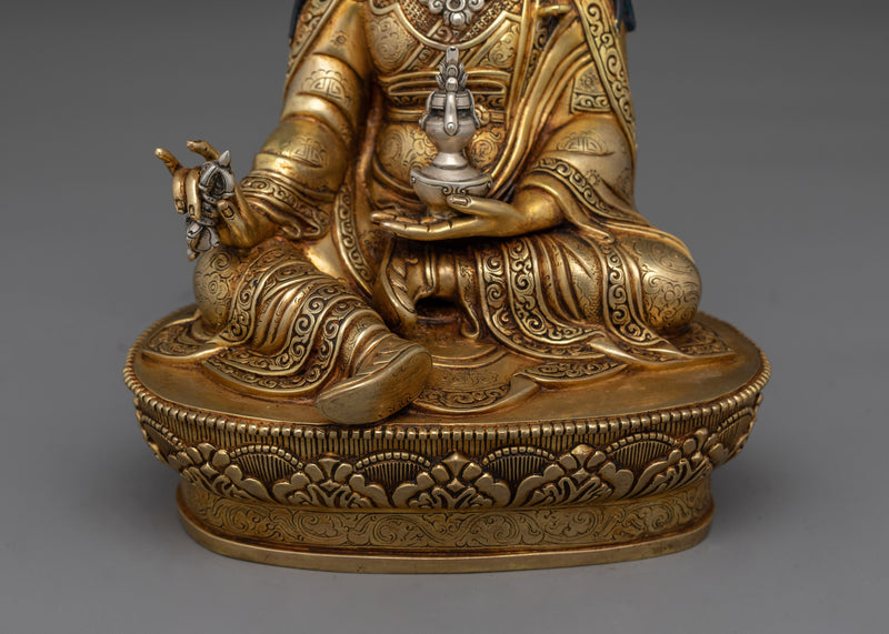 Guru Rinpoche Handmade Tantric Master Statue | Symbol of Wisdom and Spiritual Protection