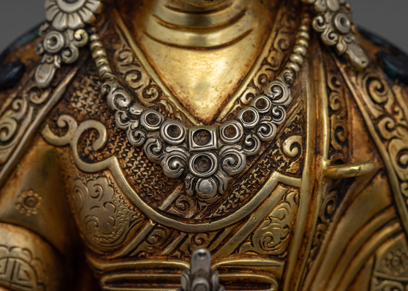 Guru Rinpoche Handmade Tantric Master Statue | Symbol of Wisdom and Spiritual Protection