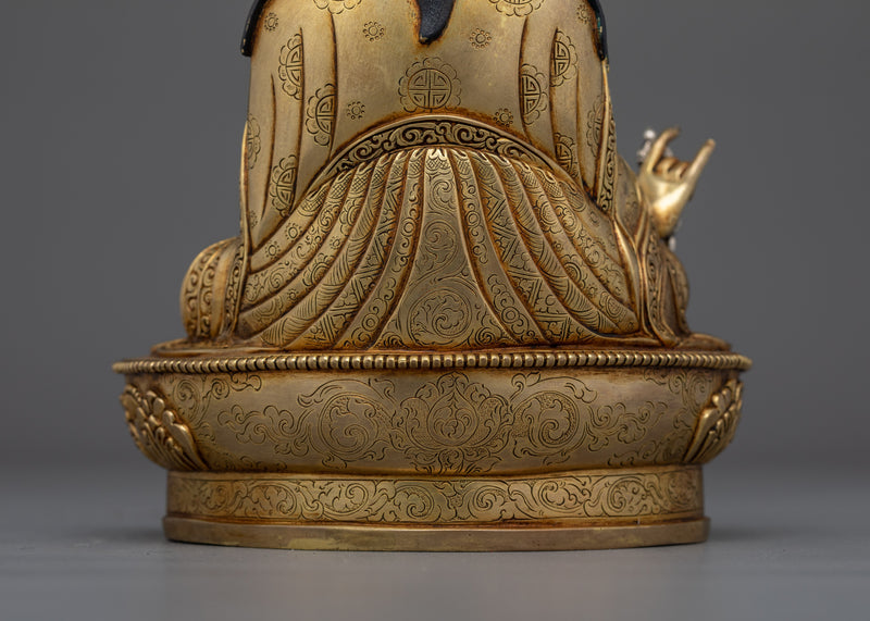 Guru Rinpoche Handmade Tantric Master Statue | Symbol of Wisdom and Spiritual Protection