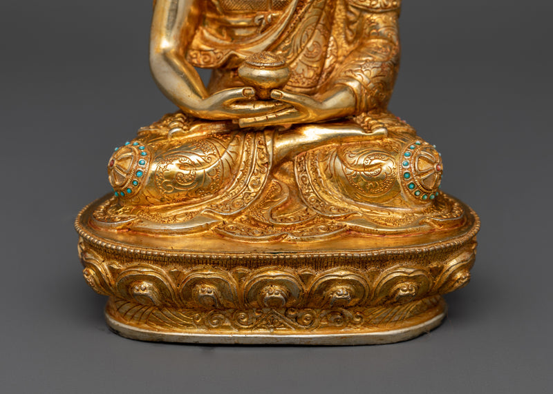 Amitabha Buddha Spiritual Sculpture | A Radiant Symbol of Infinite Light