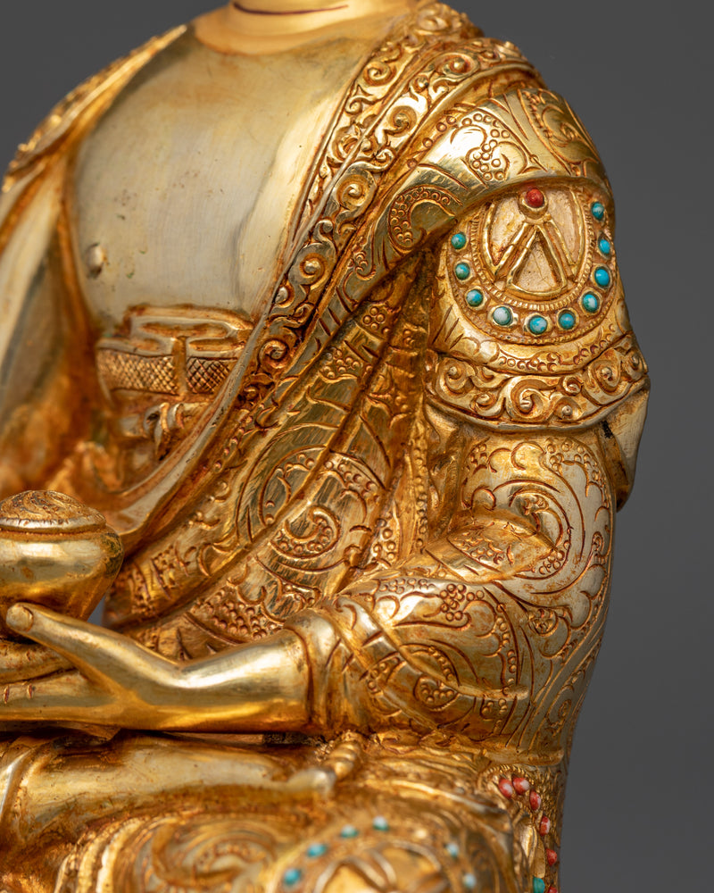 Amitabha Buddha Spiritual Sculpture | A Radiant Symbol of Infinite Light